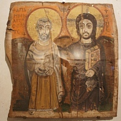 2.2 Paris - Louvre 92 - Christ and Abbot Menaa.jpg