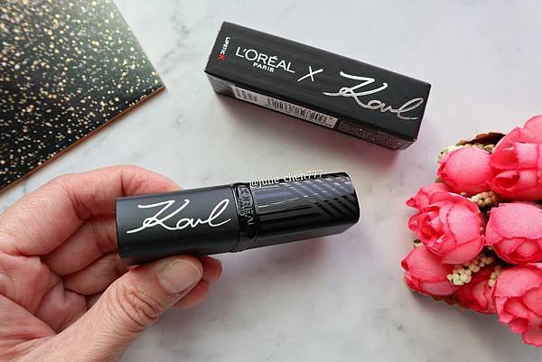 【唇彩】KARL LAGERFELD × L'Oreal Paris限量聯名訂製唇膏/老佛爺最後代表作/