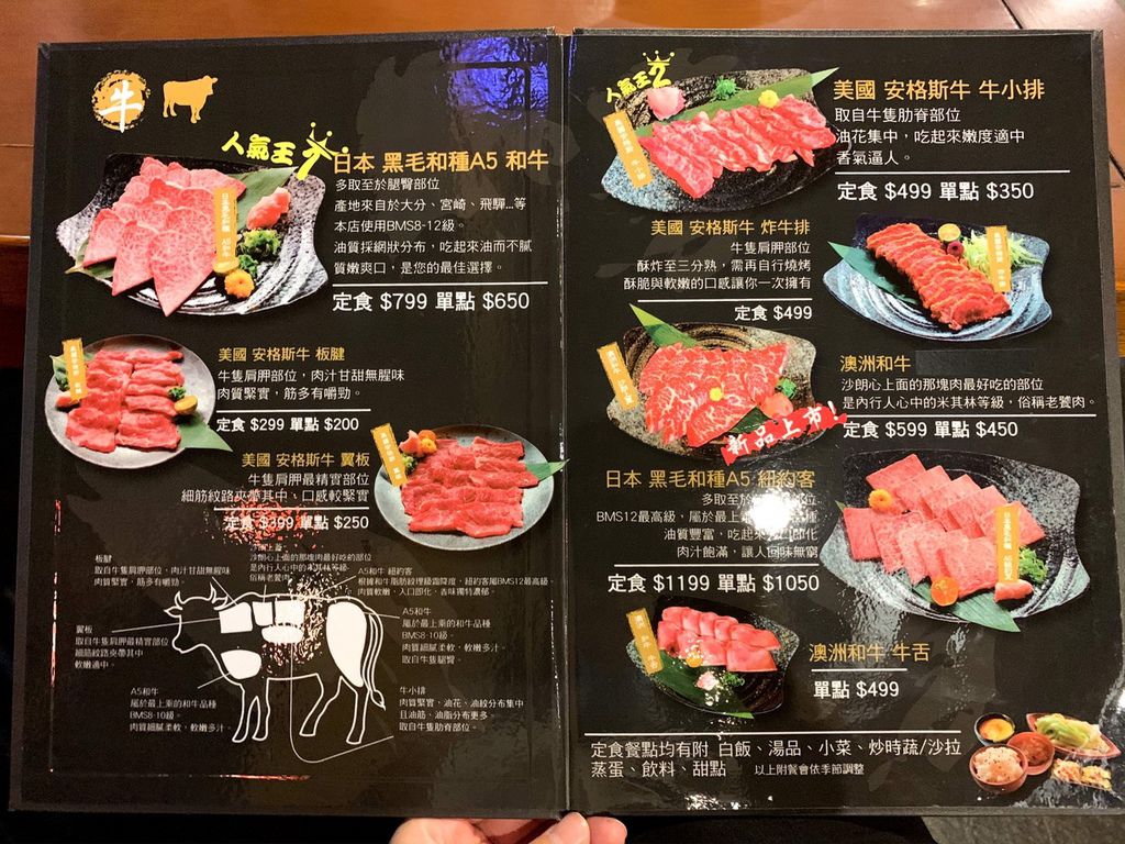 阿彤北燒肉菜單