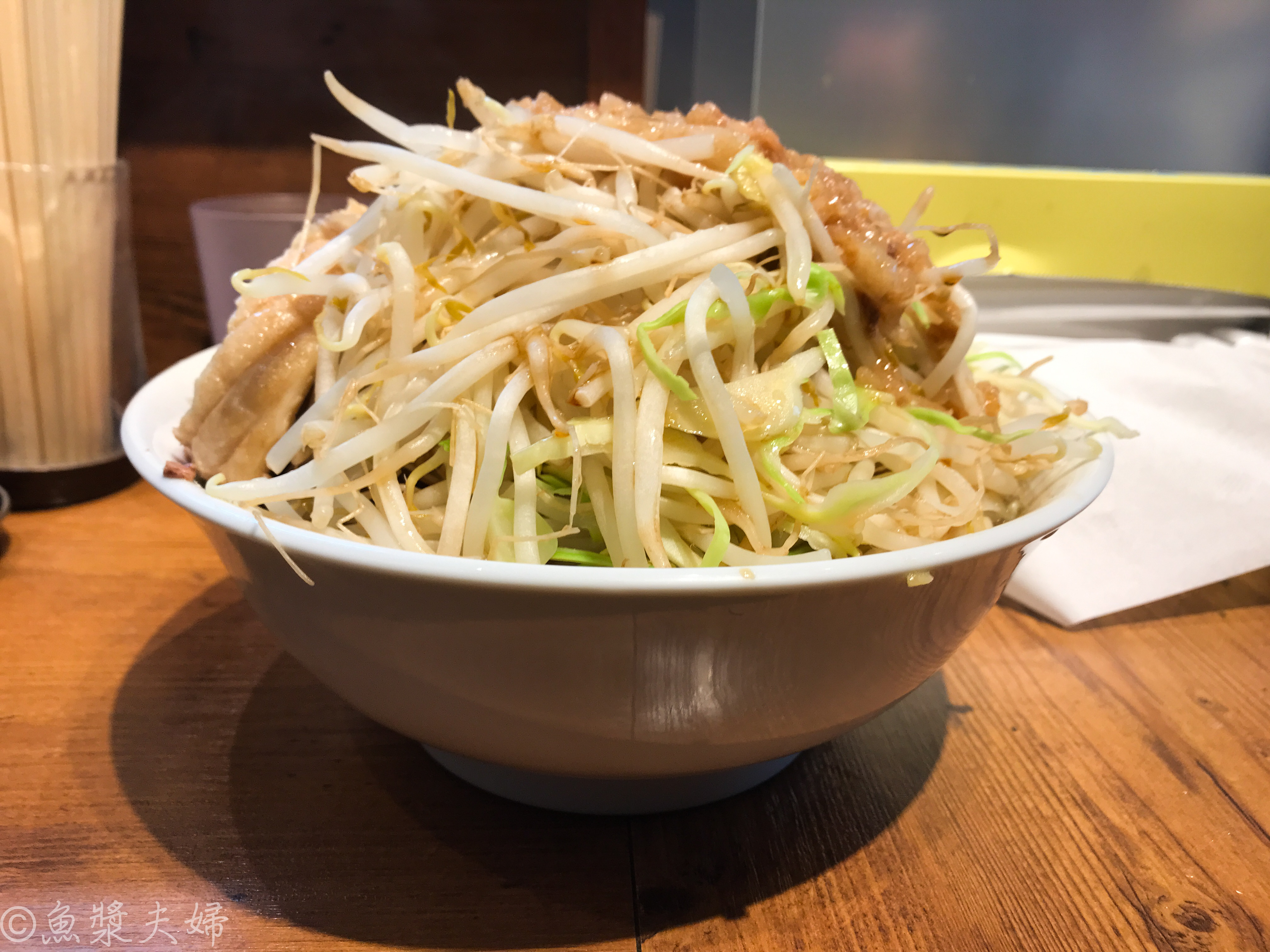 [食記] 東京 火之豚 預設肥油可加生薑的友善二郎