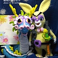 crochet-rabbit-  bunny-dragon-chinese dragon-毛線-編織-毛線娃娃-兔子-兔寶寶-中國龍-小龍女-結婚禮物-2.jpg