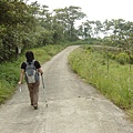 產業道路只有一小段，馬上就會接回山路