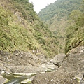 火成岩區的溪谷