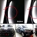 BMW X5 (右後門酒窩修復)