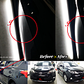 Toyota RAV4 (左前門凹痕修復)