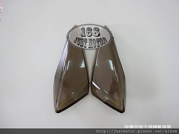 適用YAMAHA山葉 勁戰125機車-後方向燈殼-暗灰