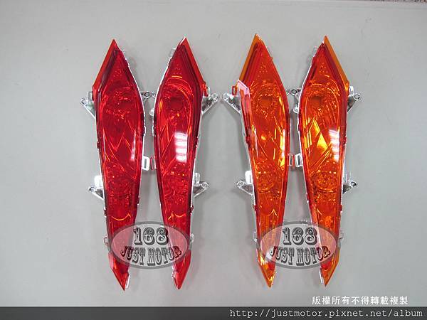 適用YAMAHA山葉 RS100 Zero機車-前方向燈組-紅 VS 橘