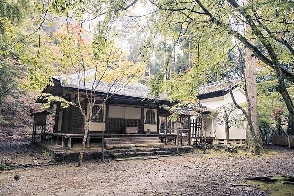 高山寺開山堂，從江戶時代到現在的建築。