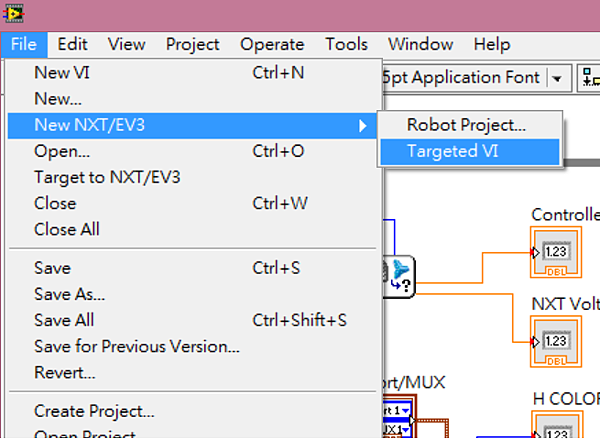 Labview Ev3