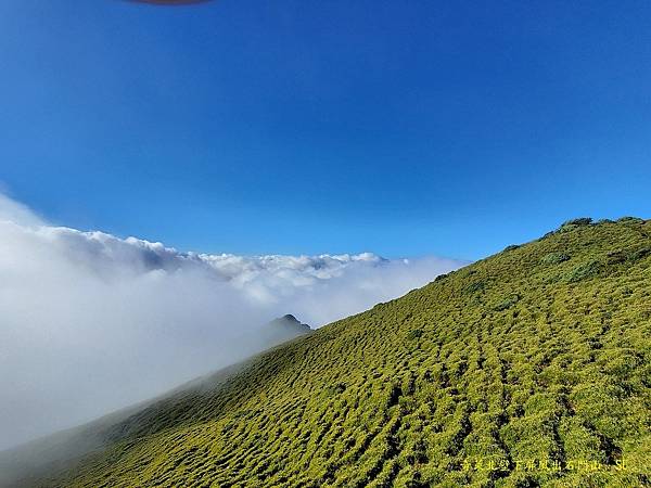 奇萊北壁下屏風出石門山