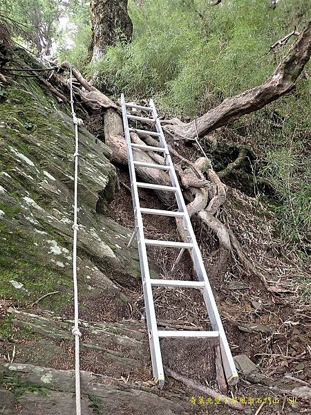 奇萊北壁下屏風出石門山