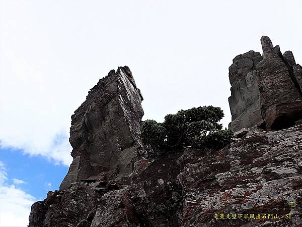 奇萊北壁下屏風出石門山