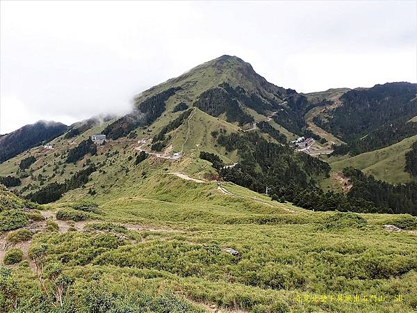 奇萊北壁下屏風出石門山