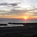 富基漁港的夕陽