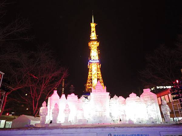 20150207札幌冰雪祭夜觀至六丁目 (16)