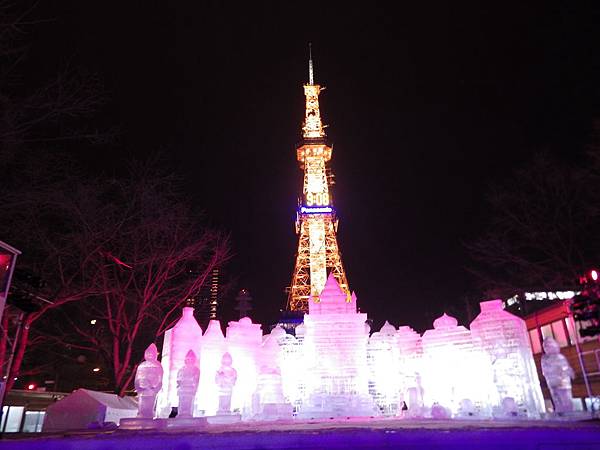 20150207札幌冰雪祭夜觀至六丁目 (17)