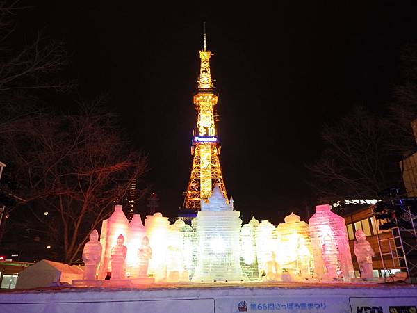 20150207札幌冰雪祭夜觀至六丁目 (18)