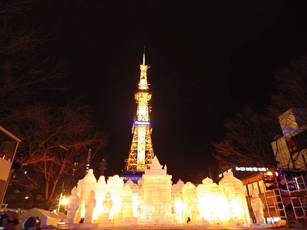20150207札幌冰雪祭夜觀至六丁目 (20)