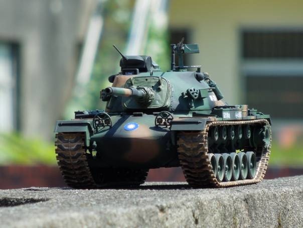 中華民國陸軍CM-13(M48H的支系)(TAMIYA 35