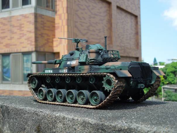 中華民國陸軍CM-13(M48H的支系)(TAMIYA 35