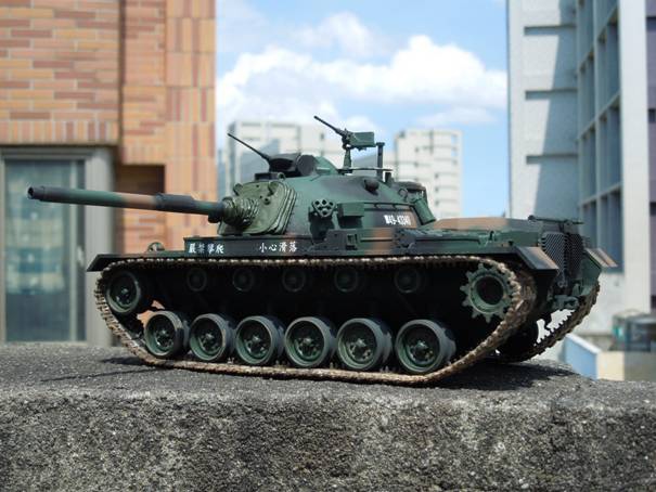 中華民國陸軍CM-13(M48H的支系)(TAMIYA 35