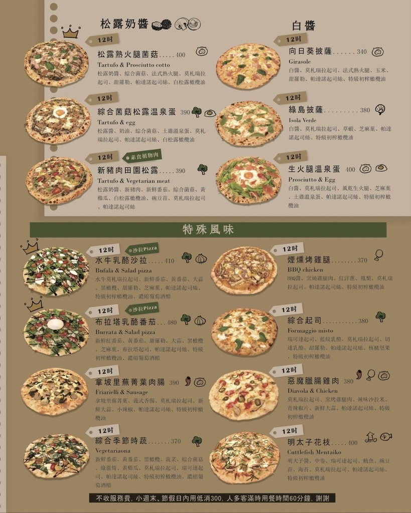 Pizza³/Pizza3次方,還原道地義大利披薩的口感!全