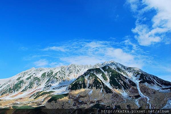 室堂平的立山連峰 室堂平的立山連峰