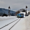06DSC_39342019 的足跡－冬天的日本－秋田阿仁和站，正在等待著火車到來。