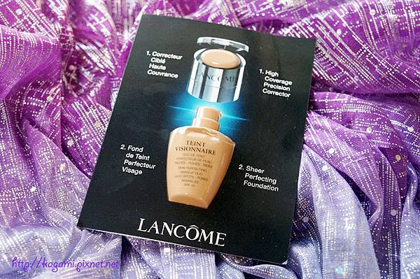 蘭蔻 超抗痕雙層粉底精華： http://kagami.pixnet.net/blog/post/39139018