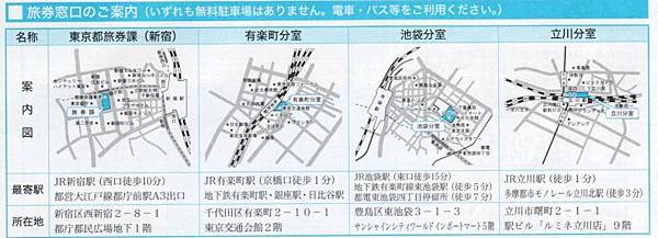 東京護照申請地點