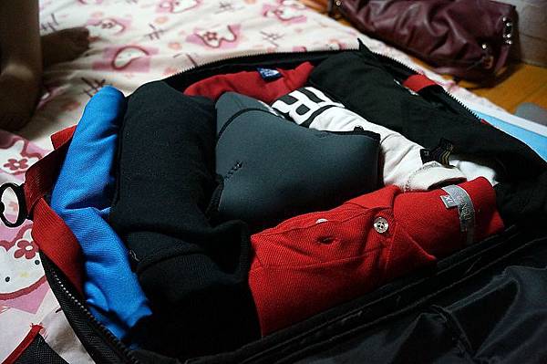 滿滿行李箱