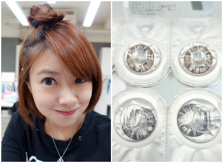 【隱眼】沒有很“尬意”的海昌星眸彩色日拋。心機灰、心機杏使用心得