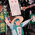 1988年3月「台獨行軍」，江蓋世與陳忠和巡迴全島，宣揚台獨理念。01.JPG