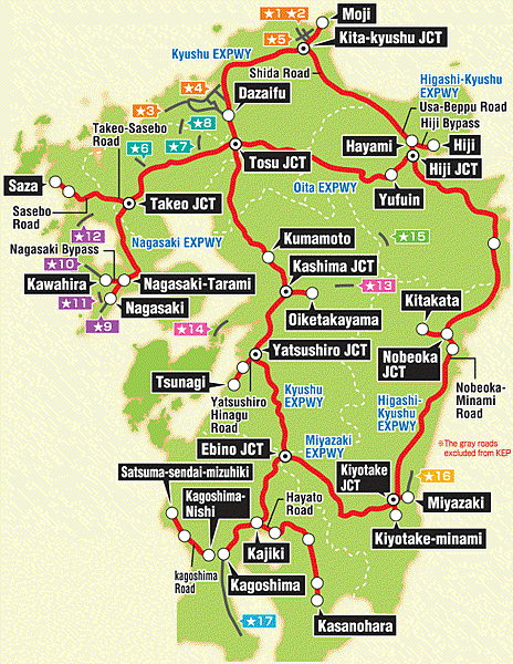 2016 九州自駕攻略 外國人專屬優惠的九州高速公路etc卡 Kep Kyushu