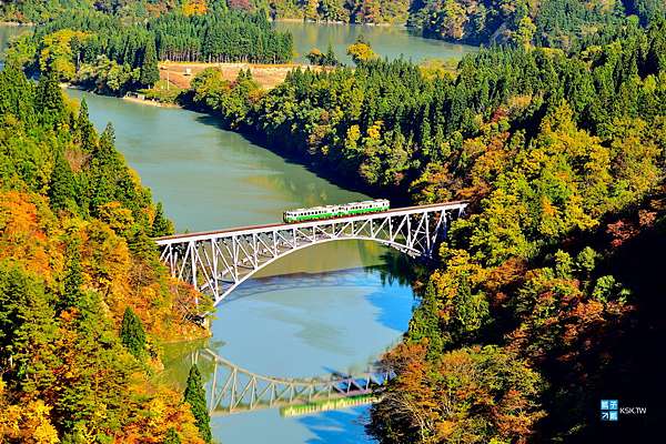 福島 只見線攻略1 只見線 第一只見川橋樑 拍攝攻略 拍攝時間點 行程規劃 電車時間資訊 完整拍攝紀錄 超人氣熱門攝影景點 入門版 日本自助旅行大補帖 凱子凱