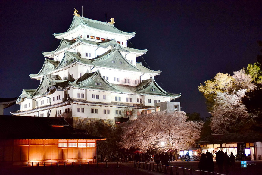 名古屋 賞櫻 名古屋城 夜櫻 本丸御殿公開參觀紀錄 日本自助旅行大補帖 凱子凱 痞客邦