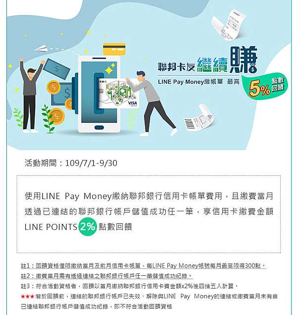 信用卡小技巧 聯邦賴點卡 利用line Pay Money繳帳單讓您國內4 國外5 Line Ponits回饋的使用方式 預繳帳單金額方式說明 實際取得回饋心得分享 Line Pay Money的使用方式 日本自助旅行大補帖 凱子凱