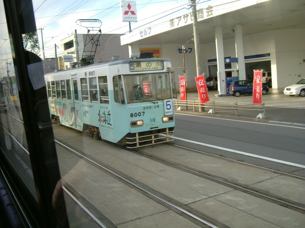 函館街景（車上拍）