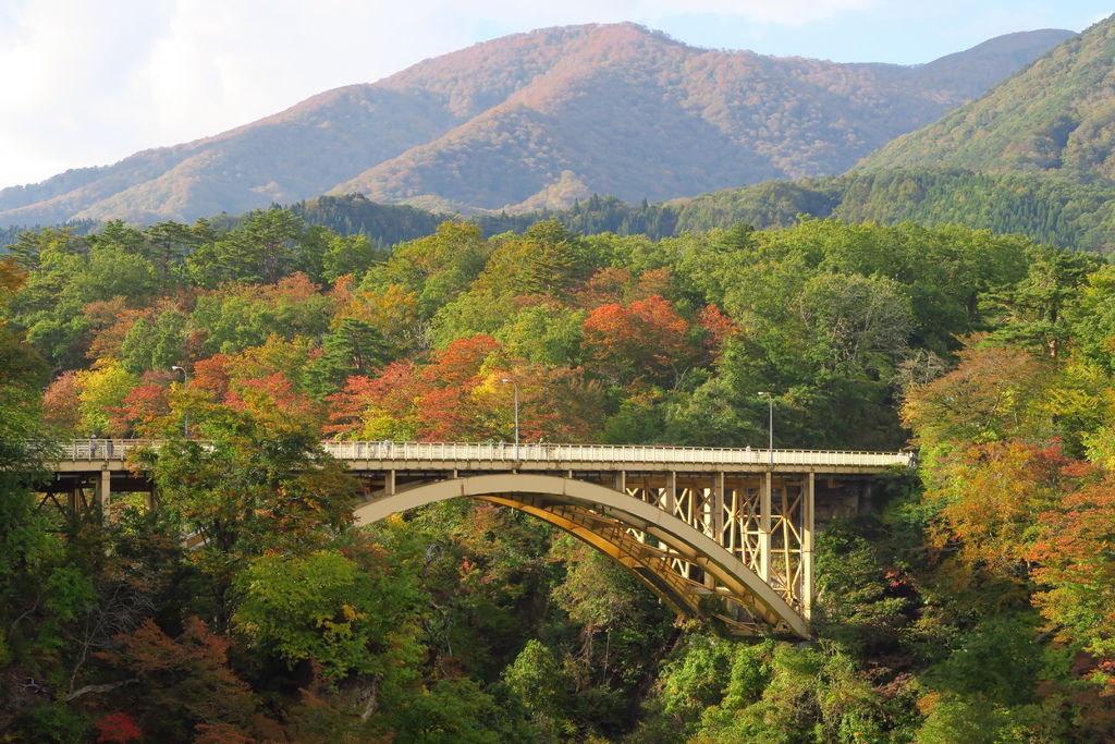 日本宮城--鳴子峽賞楓