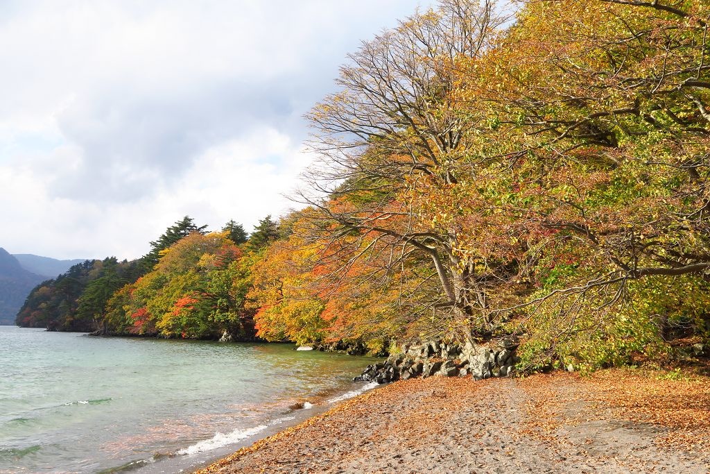 日本青森秋田 十和田湖瞰湖台 乙女の像 発荷峠展望台 Kalawind的隨行日記 痞客邦