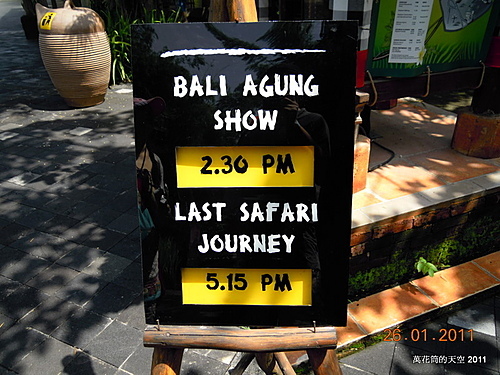 [峇里島]BALI SAFARI & MARINE PARK