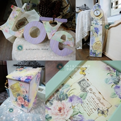 彩繪拼貼初階 棉紙創作 彩繪拼貼初階 棉紙創作