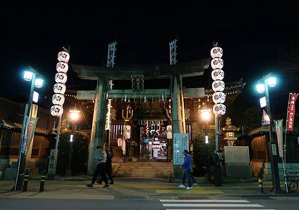 住宿處附近走5分的櫛田神社