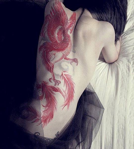 4-Phoenix-Tattoo-for-woman