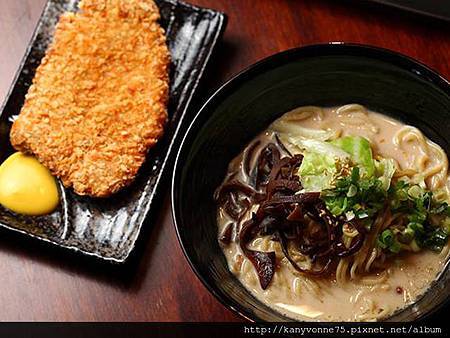 竹間食堂 日式炸豬排豚骨拉麵