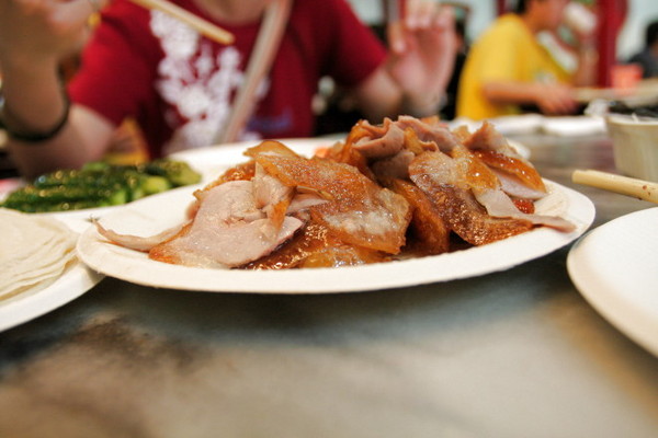烤鴨套餐(含餅皮,蔥,醬,湯)