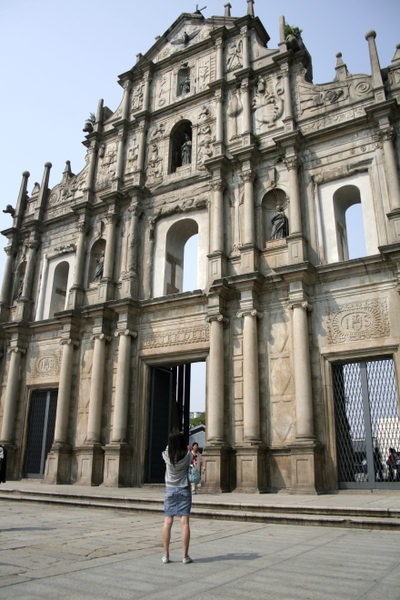 大三巴牌坊Ruins of St.Paul's