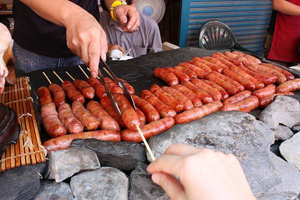 伊達邵部落-山豬香腸