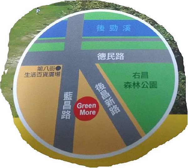 Green More 地理位置圖 Green More 地理位置圖