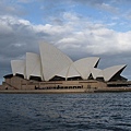 在渡輪上拍雪梨歌劇院